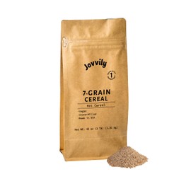 Jovvily 7 Grain Cereal - 3 lb - Hot Cereal - Assorted Grains - Stone Milled