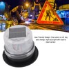 Solar Strobe Warning Safety Flashing Light Waterproof LED Emergency Warning