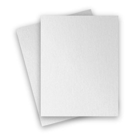 Stardream Metallic - 8.5X11 Card Stock Paper - CRYSTAL - 105lb Cover (284gsm) - 250 PK