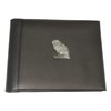 Tawny Owl Disabled Blue Badge Leather Case Holder in Black