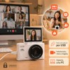 Sanpyl Cámara Digital 4K 64MP, 18X Zoom Vlogging con Pantalla