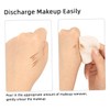 Gatuida 100Pcs Travel Cosmetic Pads Round Makeup Remover Face Pads