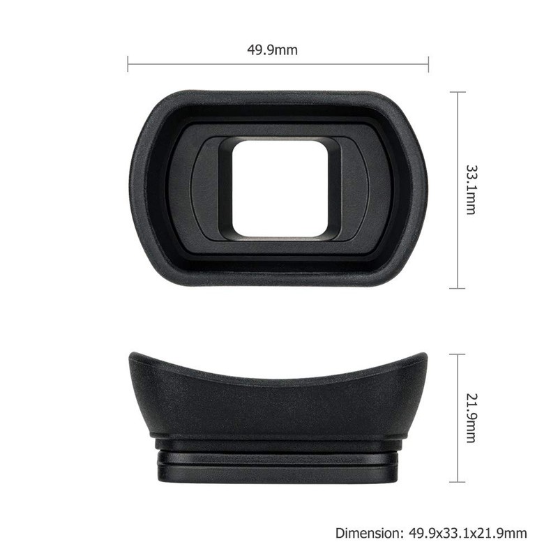 KIWIFOTOS Eyecup Eyepiece for Nikon Z50 Replacement Nikon DK-30 Eyepeice