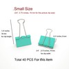 Nctinystore Binder Clips Small Metal Clamp 0.75 inch / 19