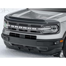 Husky Liners Aeroskin II Hood Protector | Fits 2024-2025 Ford F-150, King Ranch & Platinum; 2021-2025 Ford F-150 Tremor | Low Profile Deflector/Bug Shield - 1 pc., Black | 2830229
