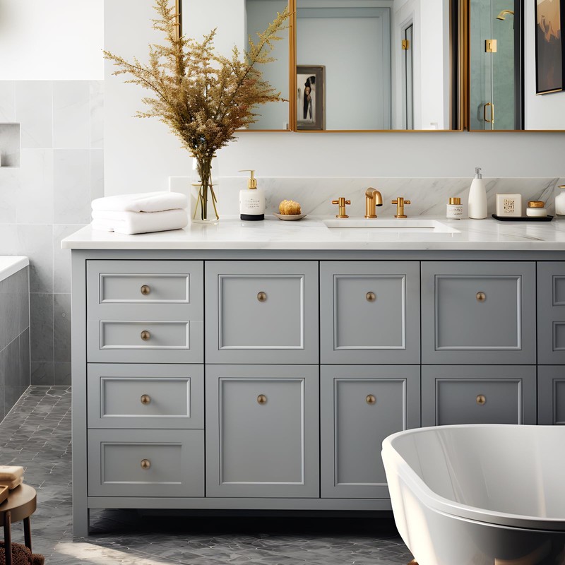 Haliwu 10 Pack Antique Bronze Cabinet Knobs Kitchen Cabinet Knobs