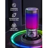 Talomen - Kit de micrófono USB de condensador para videojuegos,