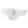 Comfort Axis Graduated Specimen Collector Pan 26 Ounces White 1 Pack