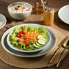 Dinnerware Sets for 6, 24 Pieces Ceramic Plates and Bowls
