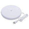 fotoconic White Electric Motorized Rotating Turntable Display Stand with LED,