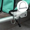 QIMEI-SHOP Folding Pipe Pins with Snap Lock Locking Pin Galvanised