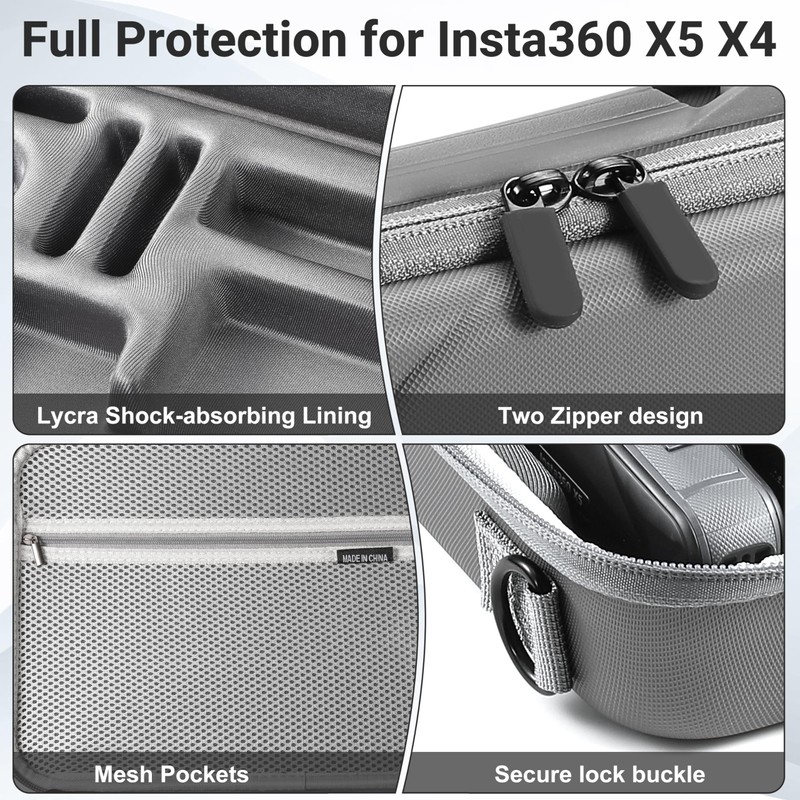STARTRC VCR Carrying Case for Insta360 X5 Storage Protective Travel