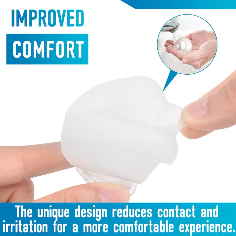 2 Pack Reliable Seal Cushions for Wisp Reduced Irritation Replacements