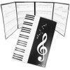 ING STYLE Writable Sheet Score Music File Cover A4 Piano