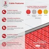 LuxHeat 15sqft Floor Heating Cable Kit - 120v Heated Floor