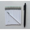 Twokiln 0.5 mm Pen Refill Black 4.3 Inch Gel Ink