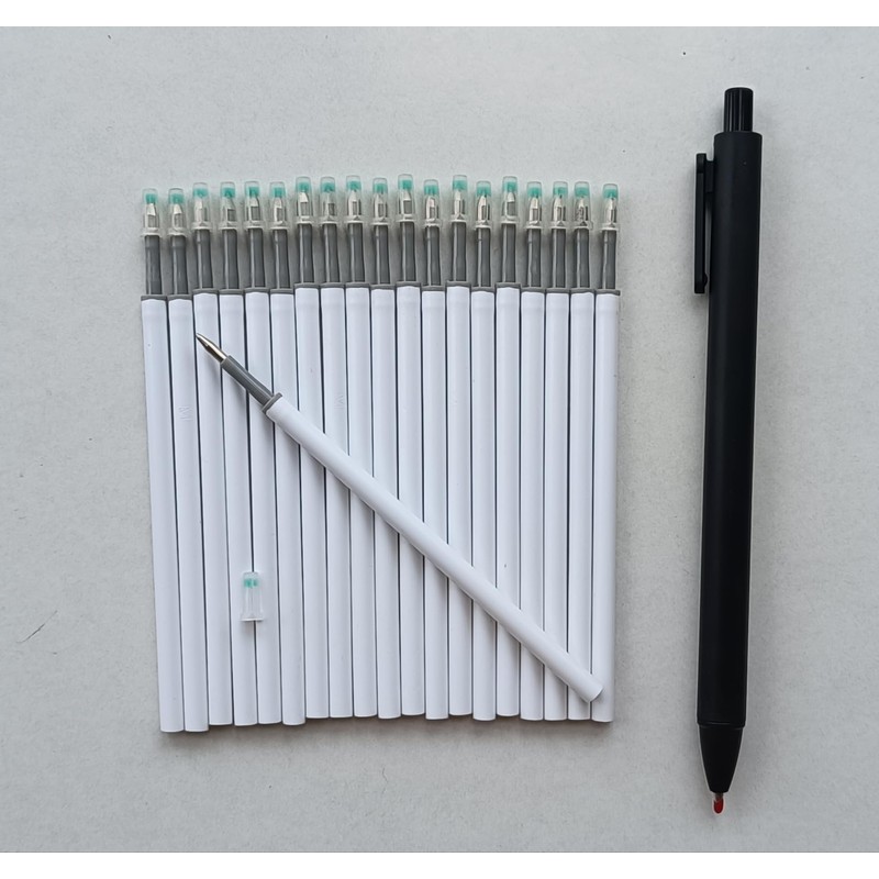 Twokiln 0.5 mm Pen Refill Black 4.3 Inch Gel Ink
