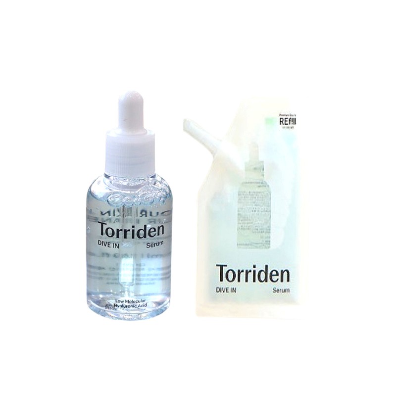 Torridon Toriden Dive-in Low Molecular Hyaluronic Acid Serum 50ml+50ml (+Cream