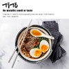 TiTo Solid Titanium Chopsticks for Camping Picnic and Hiking Reusable