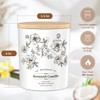 Deluxe Vanilla Coconut Soy Candle – 11.5 Oz Jar, 98-Hour