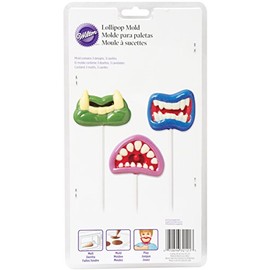 Wilton Monster Mouth Fun Face Lollipop Mold