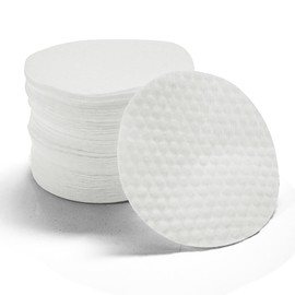 LUYING Toner Pads, Thin, For Wiping, Round, One-Time Only, Embossing, Natural Cotton, Refill, Cotton Pack, Cleansing Pads (Pack of 100)
