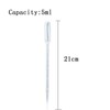 100 pieces 5 ml disposable transfer pipette made of plastic,