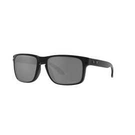OAKLEY SI Holbrook Tonal Thin Blue Line Matte Black/Prizm Black Polarized Sunglasses (OO9102-U155)