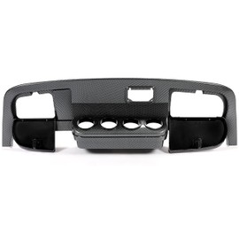HECASA Golf Cart Dash Compatible with 1994-2013 EZGO Medalist/TXT Carbon Fiber Style