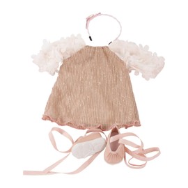 Götz 3402299 Kombination Boho Style - Puppenbekleidung Gr. XL - 4-teiliges Bekleidungs- und Zubehörset für Stehpuppen von 45 - 50 cm