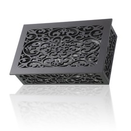 Doorbell Chime Cover Wood Doorbell Cover Box Only Doorbell Chime Box Doorbell Chime Cover Box Only Universal Decorative with Extra Self-Adhesive Tape Easy to Install for Home (Dark Gray)