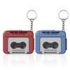 2 pieces radio styling keychain, creative keychain, retro keychain, funny