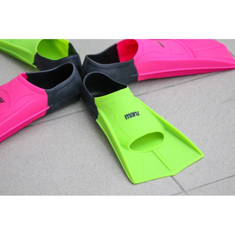 Training Fins - Pink/Black UK 7/8 (EU 41/42)