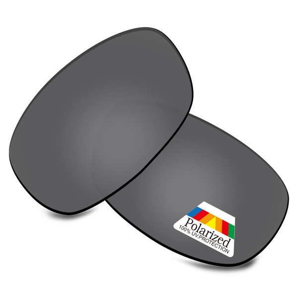 Bwake Replacement Lenses for Spy Mode Sunglasses - Dark Black