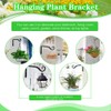 THATSRAD Pack of 2 Plant Holder Wall Hanging Basket Holder