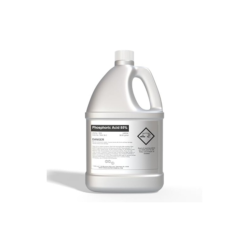 Phosphoric Acid 85% - High Purity Industrial Grade - Premium