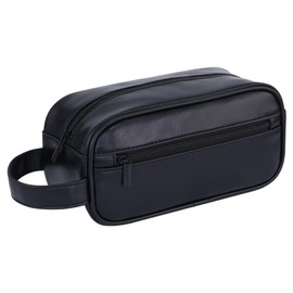 Neceser Hombre, Sobaquera Hombre, Cosmetiquera Hombre, Neceser Hombre Piel, Se Puede Utilizar Como Bolsa De Maquillaje, Bolsa De Ducha, Bolsa De Almacenamiento De Baño, Etc
