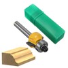 4 Pcs Round Over Bearing Edging Router Bits, Corner Rounding