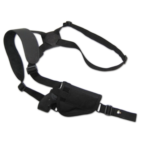 Barsony Cross Harness Vertical Shoulder Holster for S&W 19; 66; 325; 329 Right