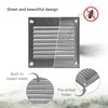 Vent Systems 4'' x 4'' Inch (Overall Dimensions) Galvanized Air