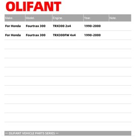 Ignition Key Switch for Honda Fourtrax 300 1990-2000 TRX300 TRX300FW 2x4 4x4 1990-2000 Replace 35100-HM5-671 35010-HC4-670