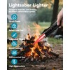 Lamsen Torch Lighter – Butane Refillable Kitchen Torch, Straight &