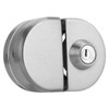 10‑12mm Thickness Glass Door Lock Stainless Steel Push Sliding Gate
