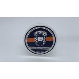 The Bey Satin bronze pomade fixing wax, satin with medium shine, water-based wax