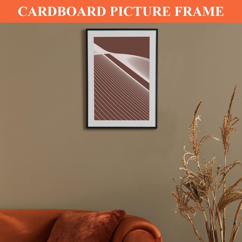 10pcs Picture Mounts 8 x 6, Cardboard Photo Mount for