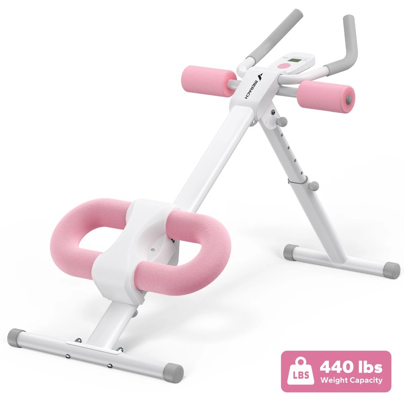 Foldable Ab Exercise Machine for Home Workouts – Adjustable Core
