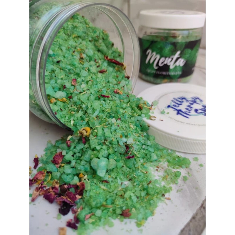 Jelly Therapy Spa Sales De Baño Floriterapia Menta Pedicura Y