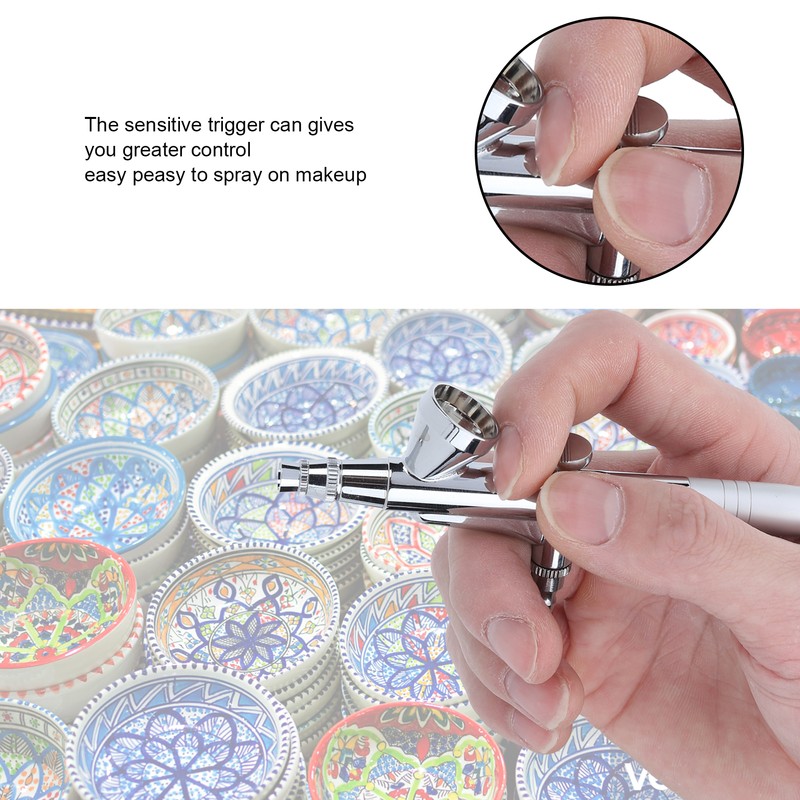 Airbrush Sprayer Painting Spray Gun Kit Air Brush Paint Tool