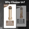 Asm-0.813-1.313 Roughin 1247985 Supply Adapter Brass,Extender To Mount The Shower
