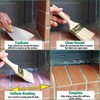 Qiveaory 2Gal/256Fl.oz Transparent Waterproof Coating Invisible Waterproof Agent Set with